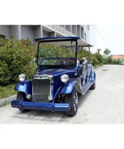 Top Quality AC Motor Pure Handmade Luxury Hotel Cart Electrical Retro Cars
