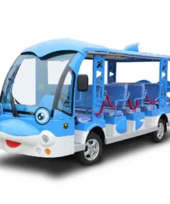 Dolphin Design 14 Seaters Electric Shuttle Bus for Sale Sightseeing Car (DN-14)