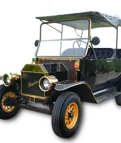 Black Vintage Buggy/Golf Cart