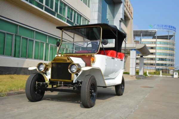 Rariro Durable 5kw Antique Model T Coupe Electric Tourist Car