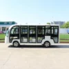14-Seats Electric City Bus with Doors for Sale Electric Shuttle Bus Electric Passenger Ahuttles Sightseeing Car (DN-14C)