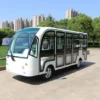 14-Seats Electric City Bus with Doors for Sale Electric Shuttle Bus Electric Passenger Ahuttles Sightseeing Car (DN-14C)