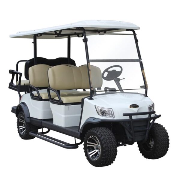 Marshell Graceful Design 6 Seater Electric Lifted Golf Cart 48V Elegant Golf Car (DH-M4+2)