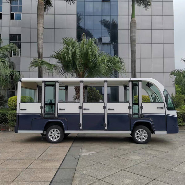 CE Approved Electric Sightseeing Bus DN-14b