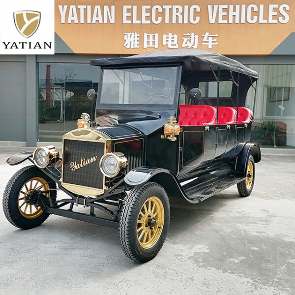 Yatian LY08N Black Multipurpose Most Collectible Black Vintage Car