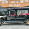 Yatian LY08N Black Village Shuttle New Energy Lcd Display Vintage Car