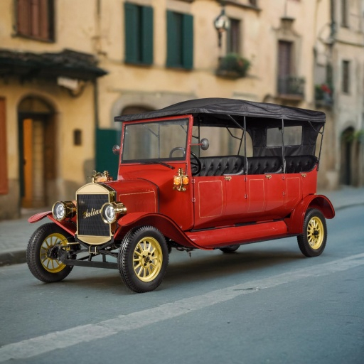 LY08N Yatian Manufacturer Electrifying Elegance: Explore Vintage-Inspired Electric Cars and Classic Golf Carts for Sale-Replica Model T Car Manufacturer