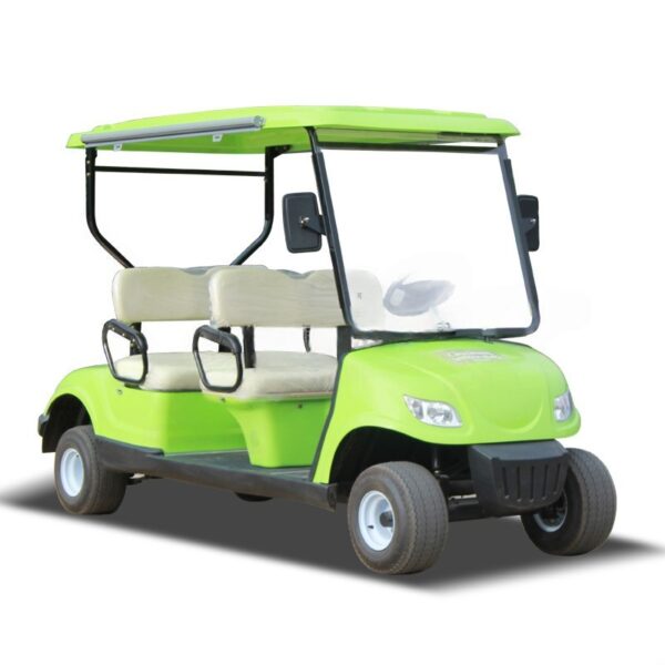 Yatian GQ04A Green Electric Golf Cart for Golf Courses and Recreational Areas