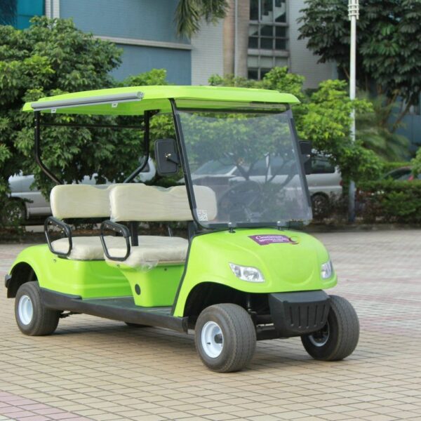 Yatian GQ04A Green Electric Golf Cart for Golf Courses and Recreational Areas