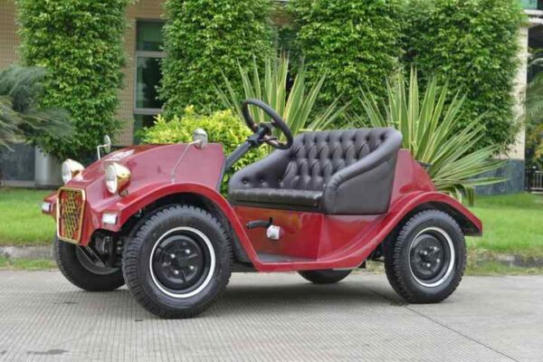 Noble 4 Wheel 2 Seats Classic Mini Electric Golf Car Scooters