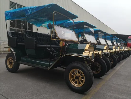 Hot Sale Elegant Design Resort Antique Electric Club Car Passenger Car