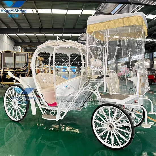 Beautiful Exquisite Royal 4 Wheeler Cinderella Carriage