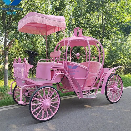 Beautiful Exquisite Royal 4 Wheeler Cinderella Carriage