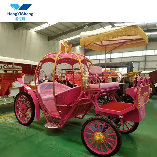 Beautiful Exquisite Royal 4 Wheeler Cinderella Carriage
