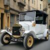 Multipurpose Most Collectible White Vintage Car
