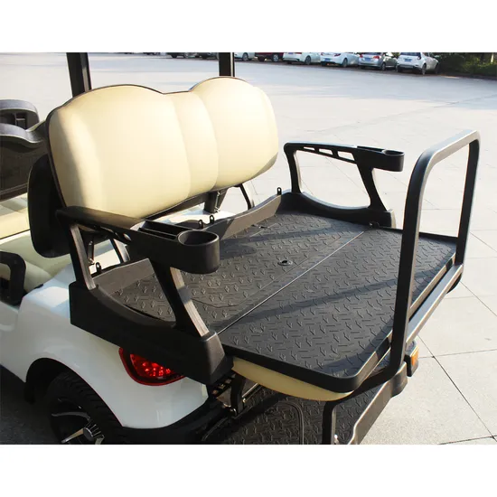 Marshell 8 Seater 48V Battery Operated Electric Lifted Golf Cart Battery Powered Sightseeing Car (DG-M6+2)