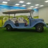 6-8 Seats Blue Vintage Buggy/Classic Car/ Golf Cart with Custom White Seats
