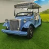 6-8 Seats Blue Vintage Buggy/Classic Car/ Golf Cart with Custom White Seats