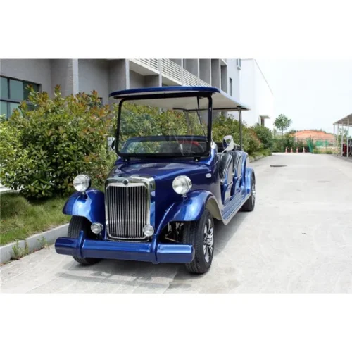 Top Quality AC Motor Pure Handmade Luxury Hotel Cart Electrical Retro Cars