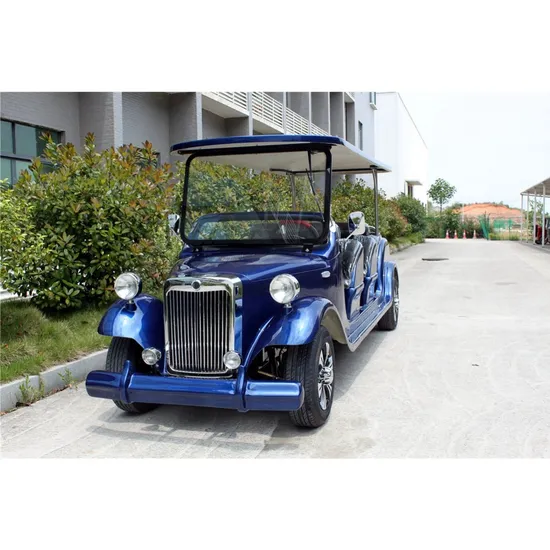 Top Quality AC Motor Pure Handmade Luxury Hotel Cart Electrical Retro Cars