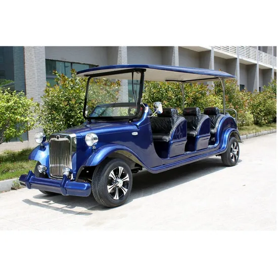 Top Quality AC Motor Pure Handmade Luxury Hotel Cart Electrical Retro Cars