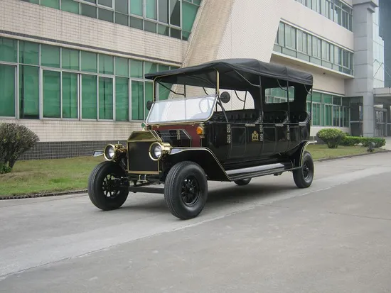 Electric Tourist Sightseeing Retro Vintage Classic Car