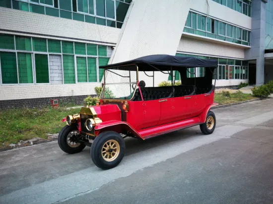 Electric Tourist Sightseeing Retro Vintage Classic Car