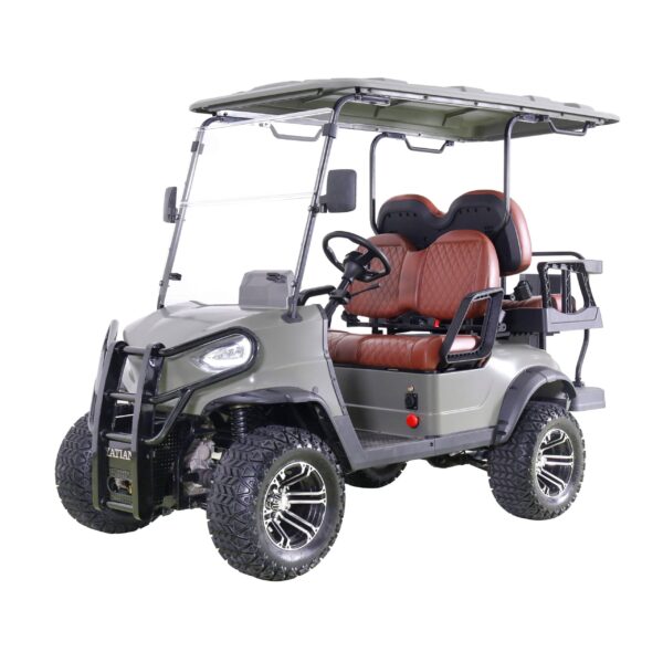 4WD Electric Utility Vehicle: Off-Road and All-Terrain Capability for Farms, Mountains, and Woodlands