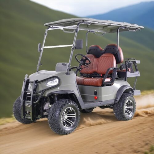 4WD Electric Utility Vehicle: Off-Road and All-Terrain Capability for Farms, Mountains, and Woodlands