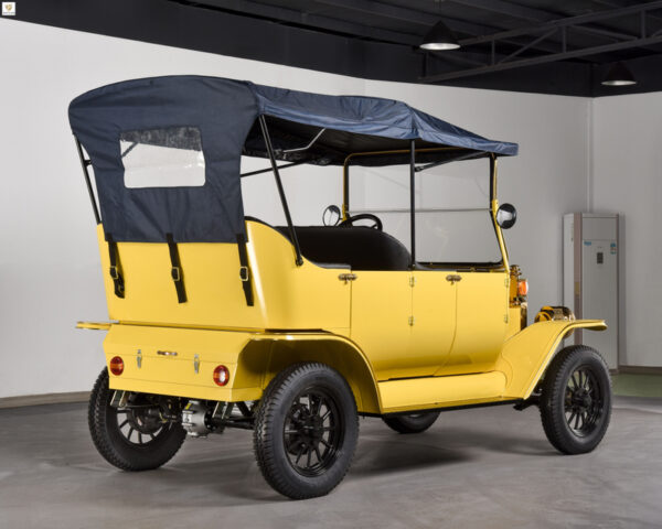 Yatian Yellow LY05A Elegant Swings, Traverse the Green Oasis: Hotel Golf Cart Vacation Choice