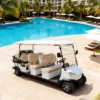 14-800-800 (1) 8-Seater Electric Sightseeing Golf Cart Resort Shuttle Vehicle YATIAN China Manufacturer