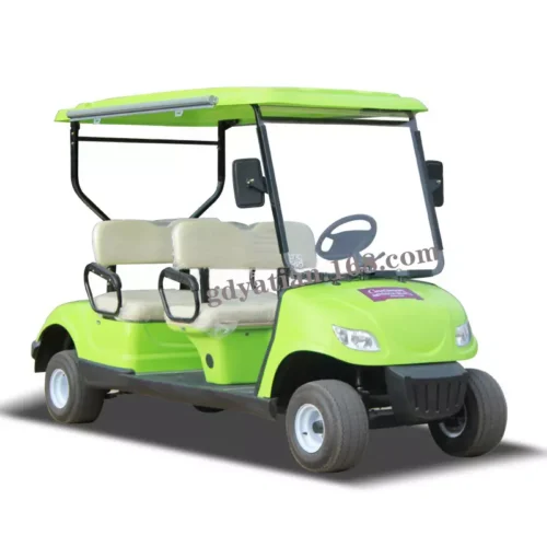 Yatian GQ04A Green Electric Golf Cart for Golf Courses and Recreational Areas