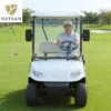 GQ02C 2-Seat Electric Golf Cart | 70km Range, 25km/h, Zero Emission for Golf Courses & Resorts