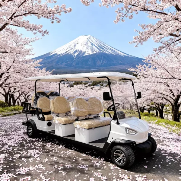 8-800-800 (3) 8-Seater Electric Sightseeing Golf Cart Resort Shuttle Vehicle YATIAN China Manufacturer