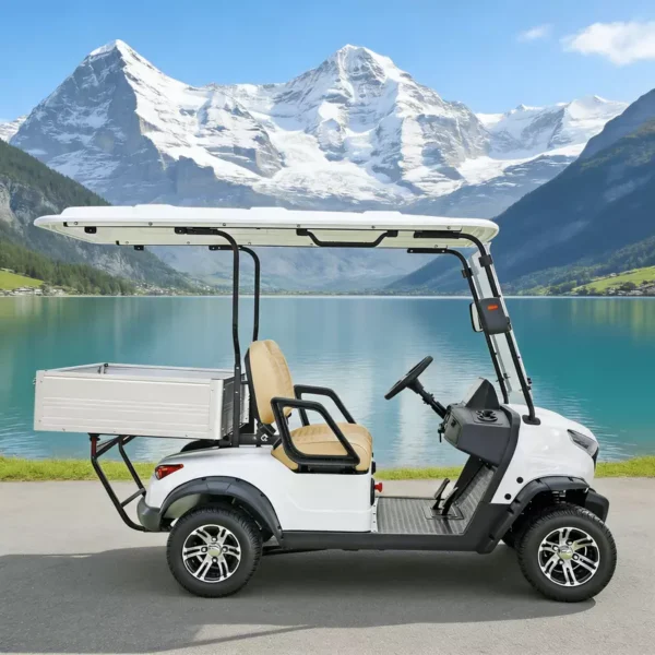 GQ02Z-800-800 (2) YATIAN GQ02Z 2 Seater 4×4 Electric Hunting Vehicle with Cargo Box – Off-Road Ready
