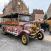 PB10Cgongzuocheyingyongchangjingbeijingtu YATIAN LY11N 11-Seat Custom Pink & Gold Vintage Electric Car – Multi-Scene Profitable Sightseeing Shuttle