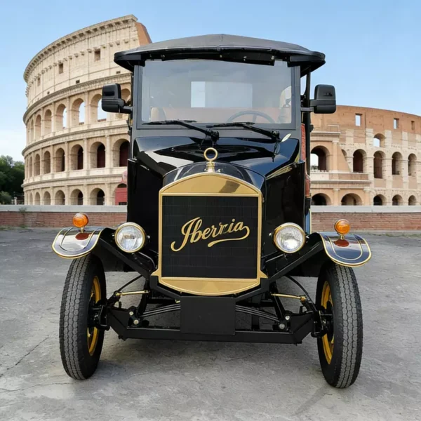 COC Certified 4-Seater Electric Vintage Sightseeing Car (LY05B) | YATIAN