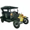 Amusement Park Customized Black Vintage Car