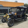 Amusement Park Customized Black Vintage Car