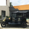Amusement Park Customized Black Vintage Car