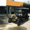 Amusement Park Customized Black Vintage Car