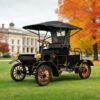 Elegant Electric Retro Car for Memorable Wedding Rides
