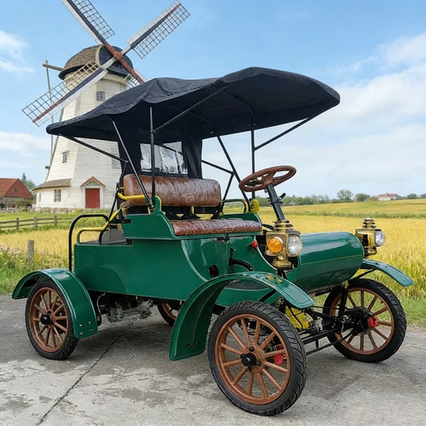 China 4 Seats Vintage Golf Cart Electric Classic Buggy Car on Sale