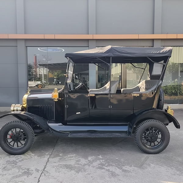 Street Legal 2 Rows 8*6V Battery Operated Touring Sightseeing Bus