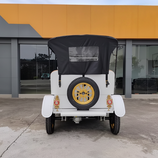 2025 Electric Sightseeing Bus Golf White 5 Seat Electric Golf Car with CE Certificate