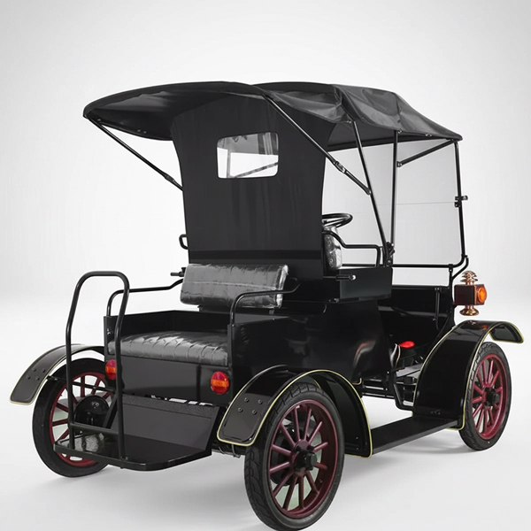 image 4 Black LY04A Yatian Manufacturing 1903 : A Retro Instagrammable Antique Car for An Luxurious Getaway Experience at Golf Courses, Luxury Hotels, And Resorts
