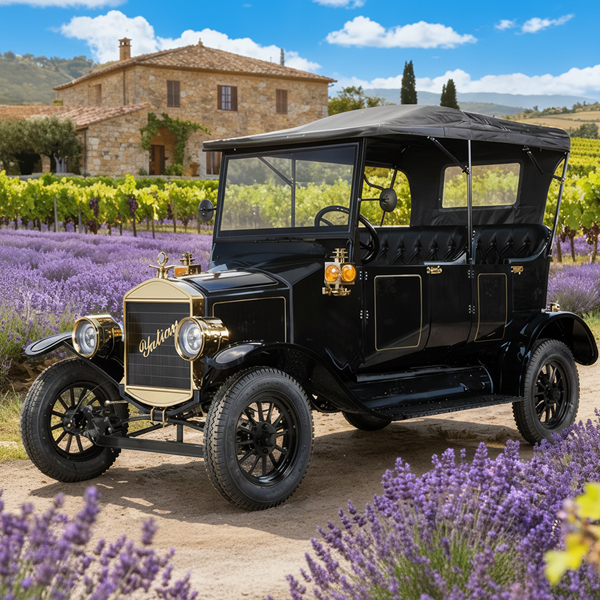 image 51 Antique Five Person Passenger Sightseeing Golf Cart