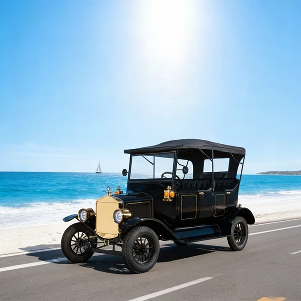 image 54 Antique Five Person Passenger Sightseeing Golf Cart