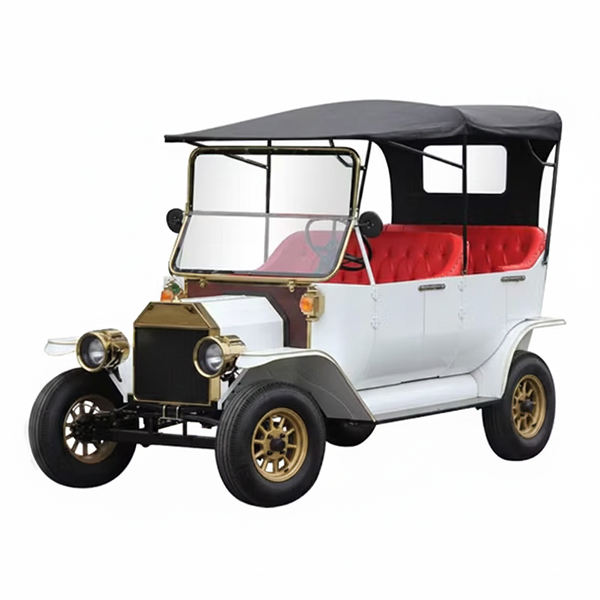 5 Seats Model T Golf Cart Electric Sightseeing Tourist Car