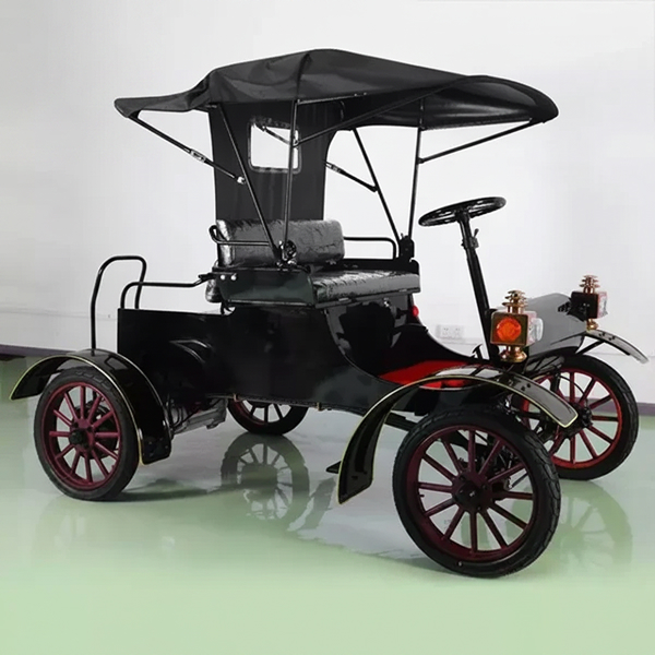 image 6 Black LY04A Yatian Manufacturing 1903 : A Retro Instagrammable Antique Car for An Luxurious Getaway Experience at Golf Courses, Luxury Hotels, And Resorts
